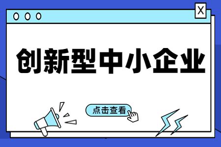 创新型中小企业认定