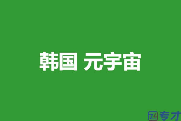韩国 元宇宙