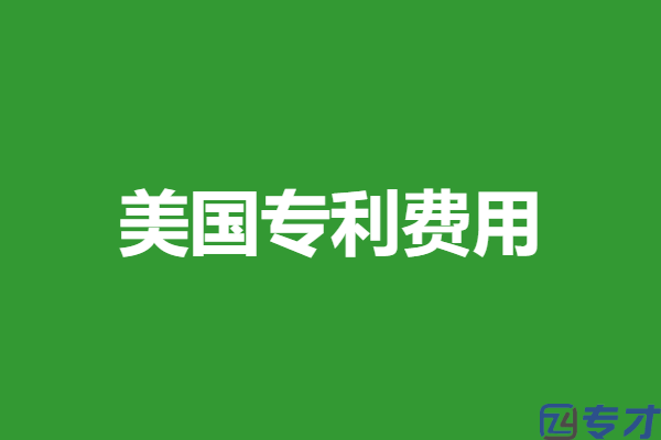 美国专利申请费用明细表格