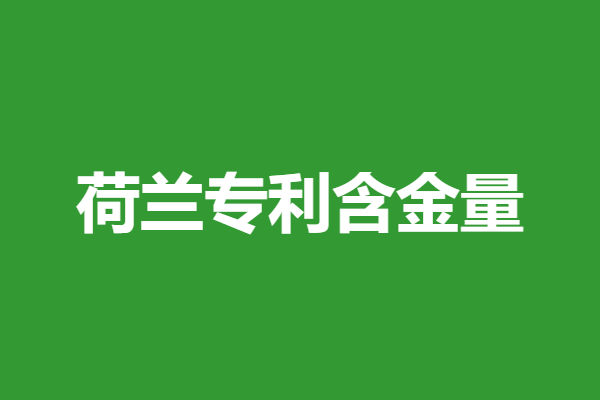 荷兰 专利申请流程图高清图片
